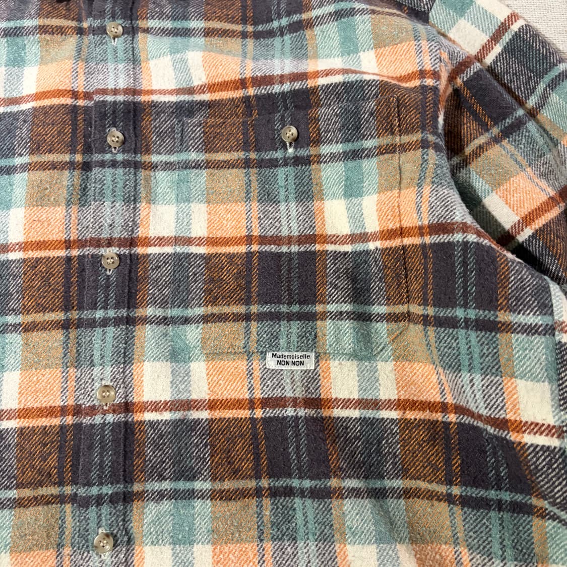 Mademoiselle Non Non Flannel Shirts 상품이미지3