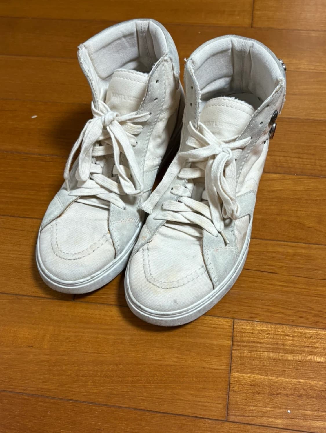 생로랑 forever smoking 하이탑 스니커즈 40사이즈 상품이미지2