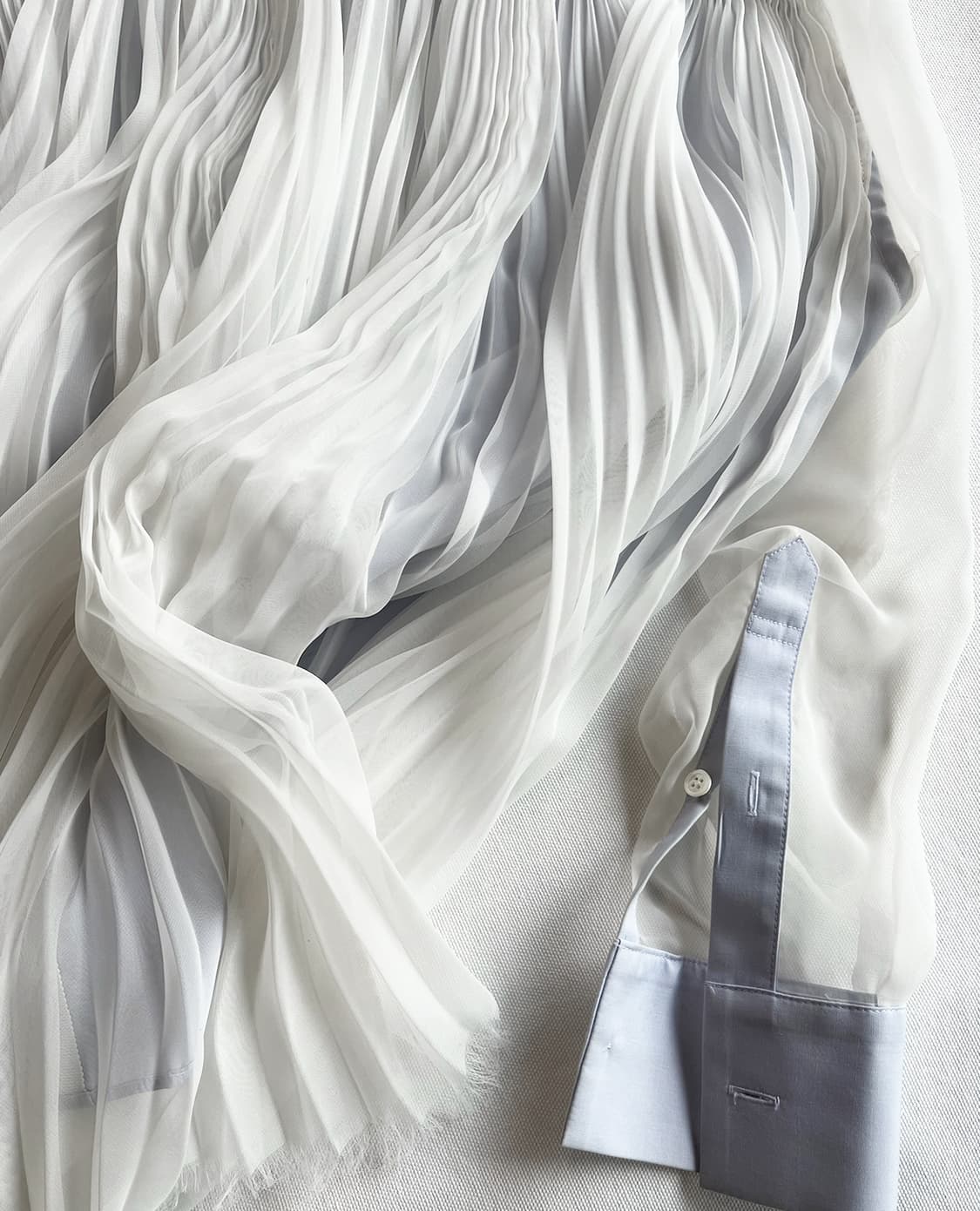 SACAI back pleated shirt 상품이미지8