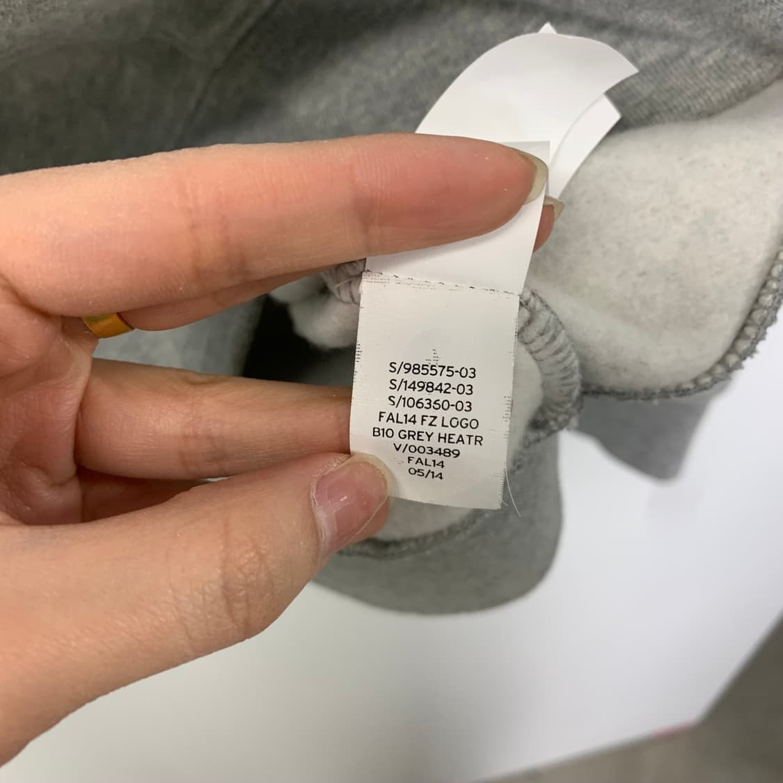 Gap 갭 그레이 후드집업 상품이미지5