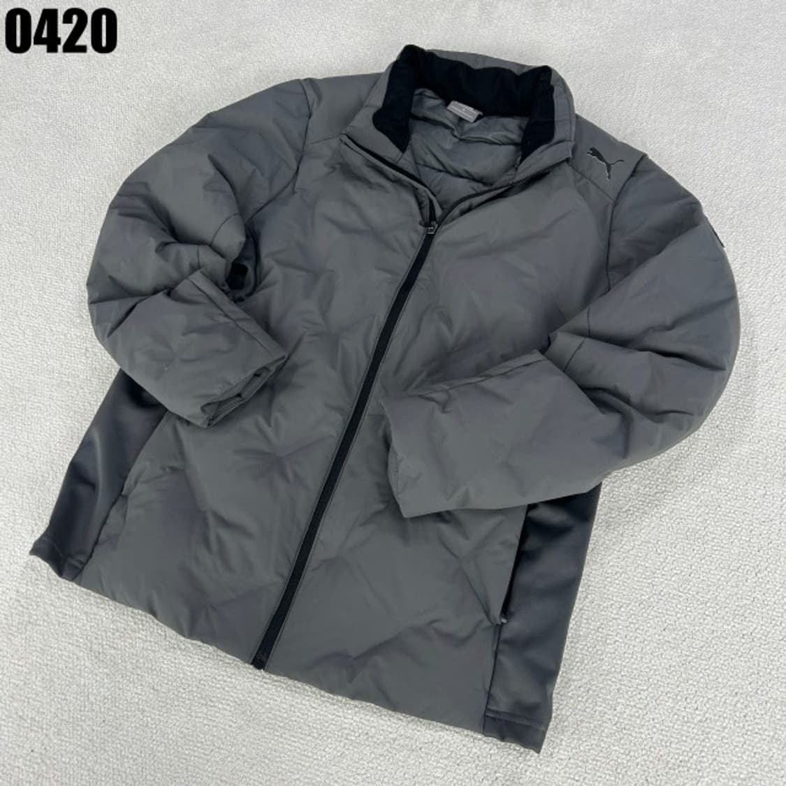 푸마 회색 패딩 점퍼 m 상품이미지1