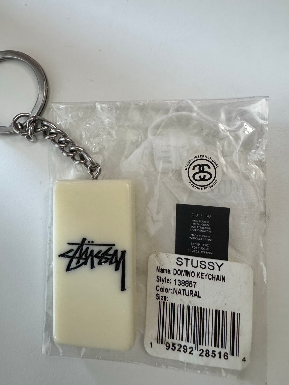 스투시 도미노 키체인 상품이미지1
