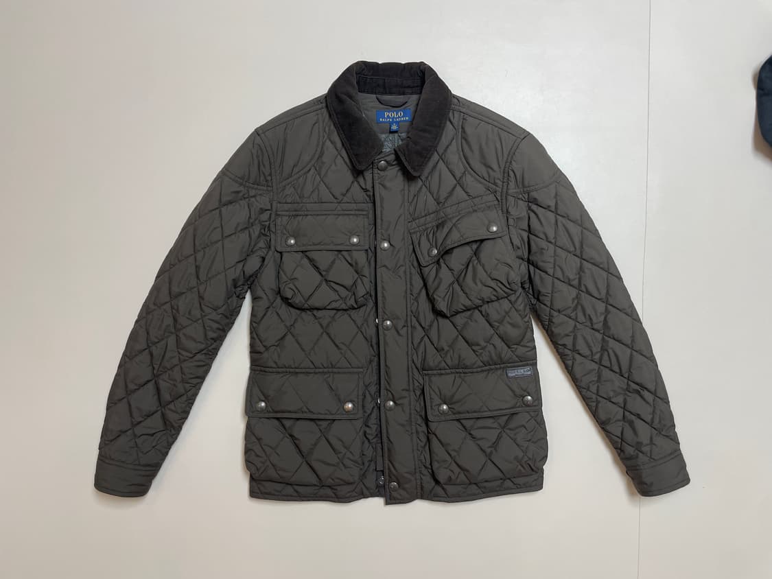폴로 바이커 퀼팅 재킷 상품이미지1