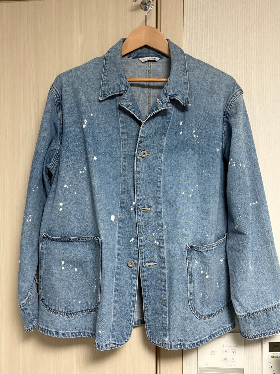 저널스탠다드 페인팅 데님 커버올 상품이미지1