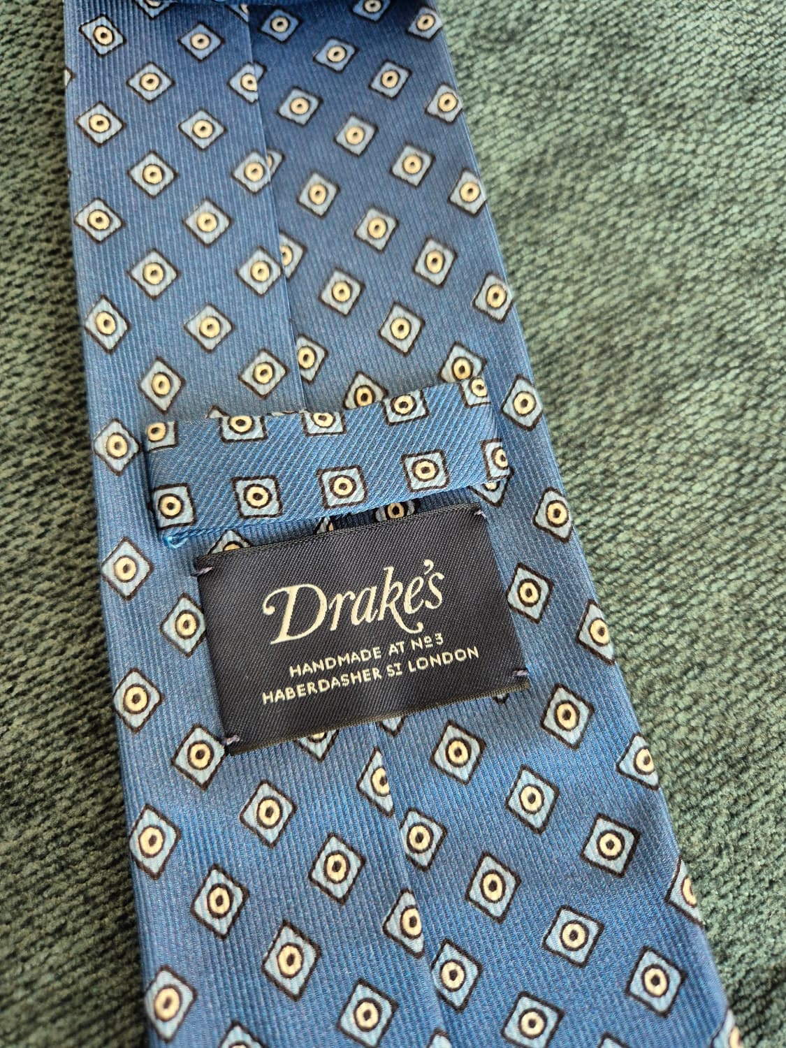 Drake's 도트 올 실크 드레익스 넥타이 상품이미지2