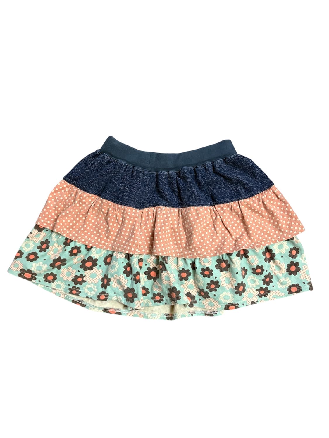 밴딩 레이어 미니스커트 상품이미지2