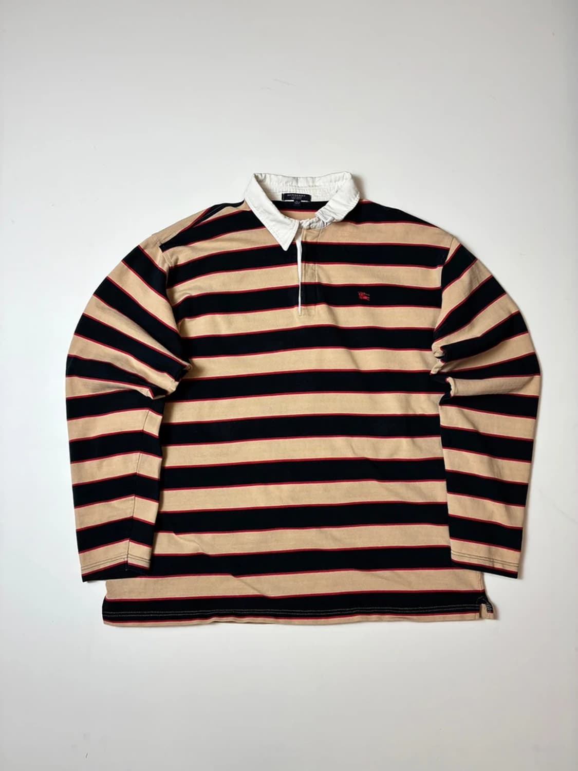 버버리 00's 단가라 럭비 카라 롱슬리브 PN8127 상품이미지1