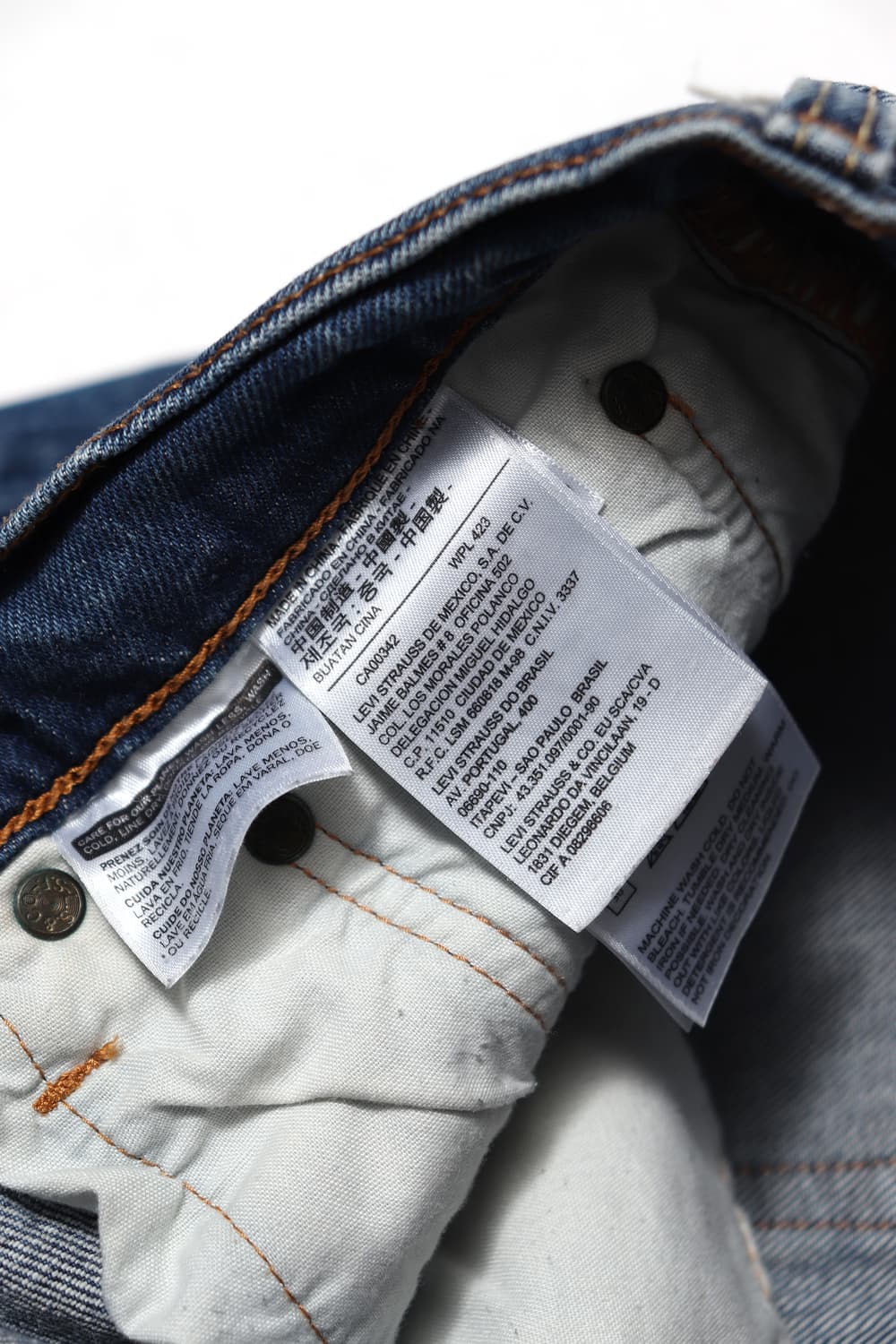 LEVIS 501S 스키니 핏 팬츠 size 27 상품이미지5