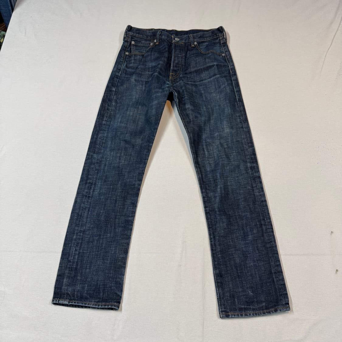 30inch) 리바이스 501 버튼플라이 진청 데님 청바지 상품이미지5