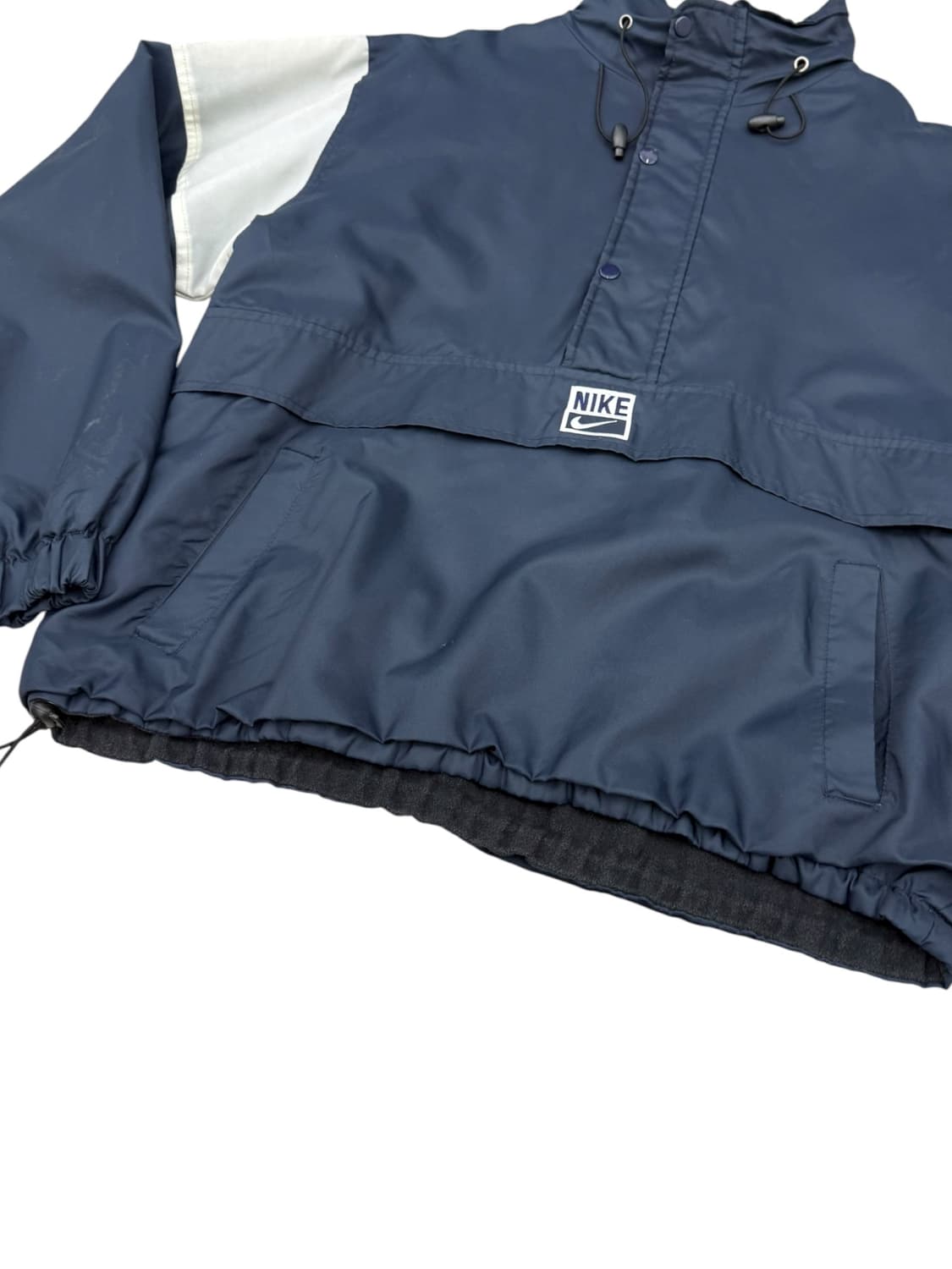 90‘s 나이키 올드스쿨 후드내장 반집업 아노락  상품이미지5