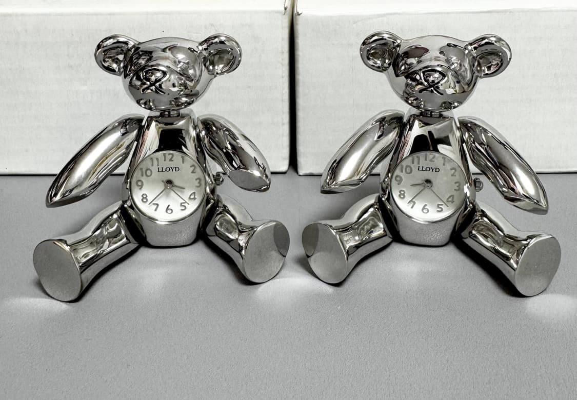 로이드 곰돌이 커플 시계 상품이미지1