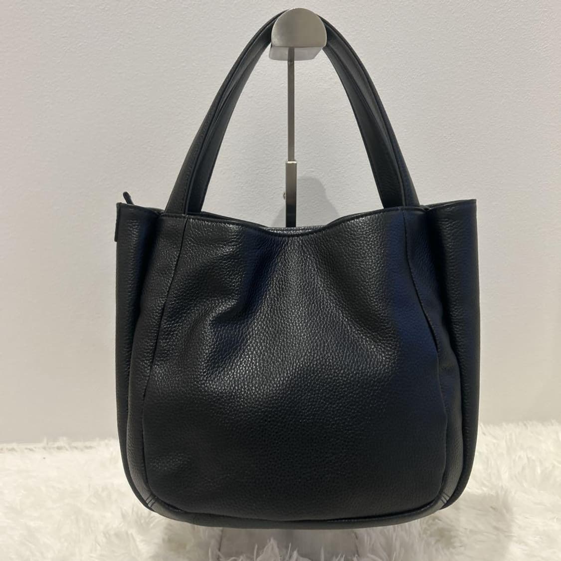 요지야마모토 y'saccs 소가죽 미니 토트백 상품이미지3