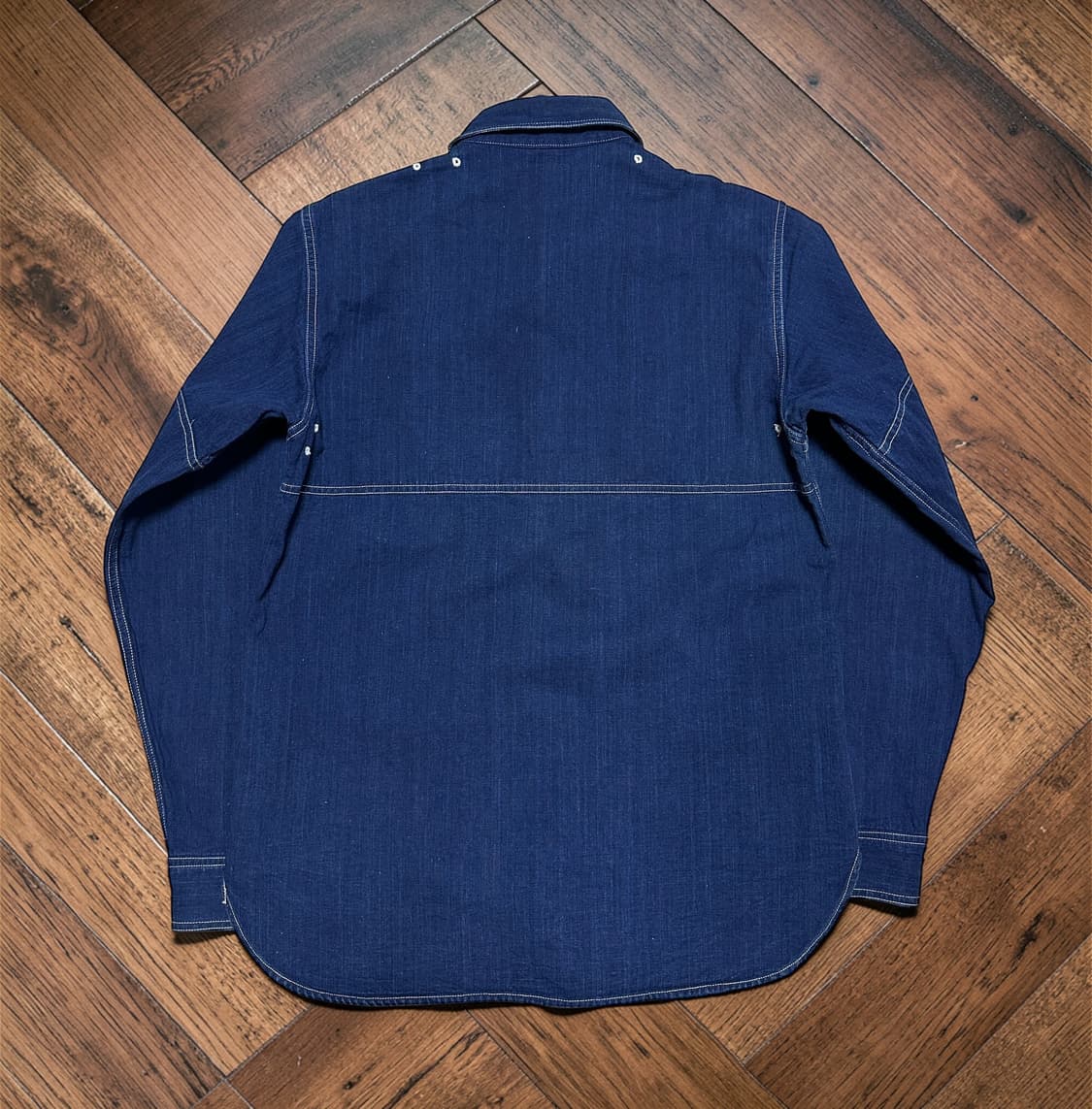 Powr house 토요엔터프라이즈 샴브레이 셔츠 상품이미지8