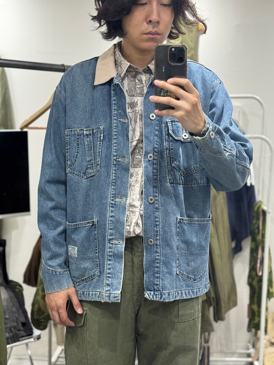 90s 리바이스 데님 초어 자켓 상품이미지9