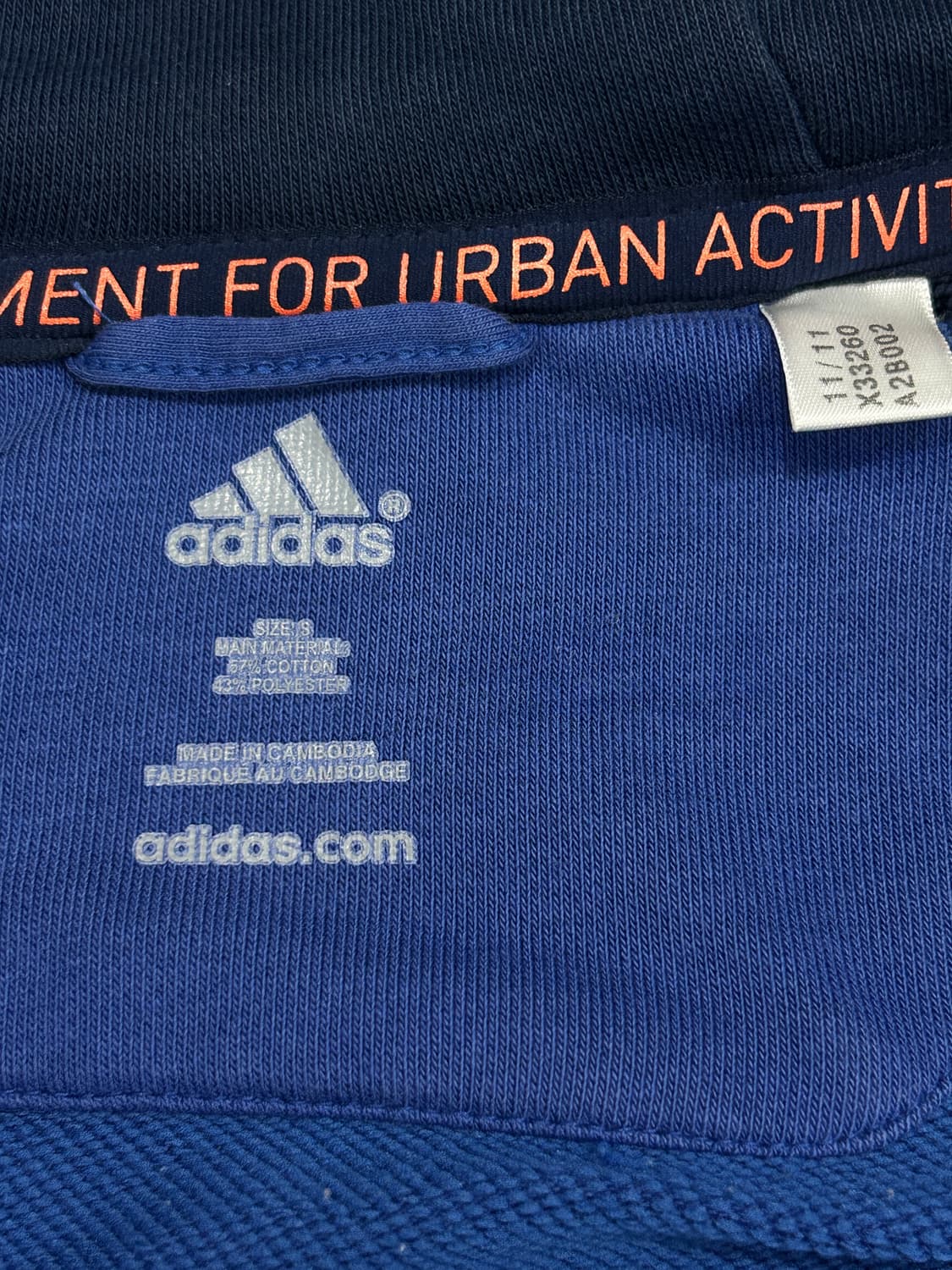 아디다스 후드 집업 남성 S 90-95사이즈 상품이미지5