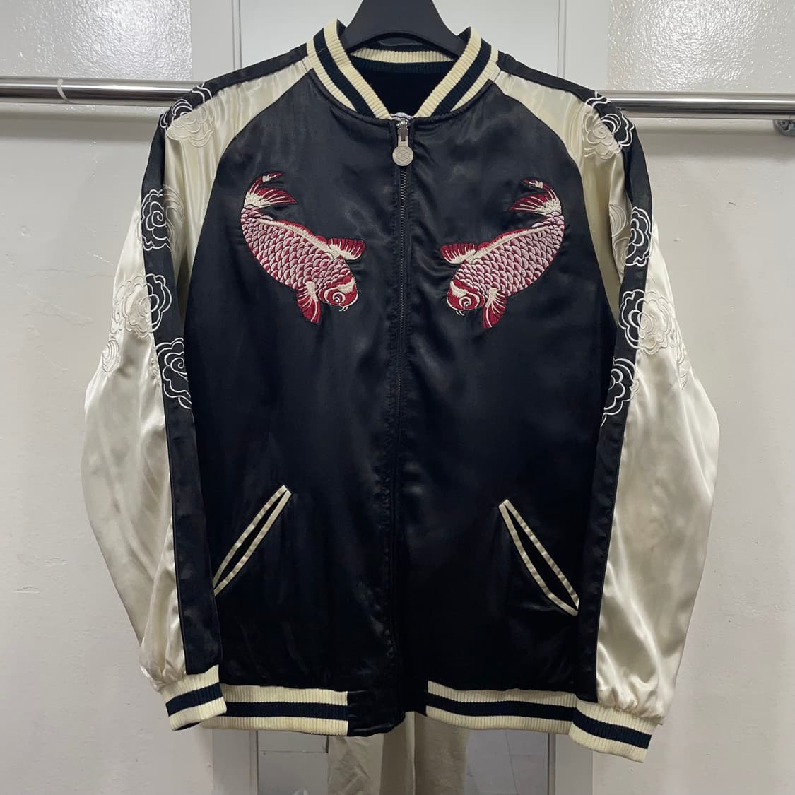 [XL] jpn 리버시블 벨벳 스카잔 상품이미지5