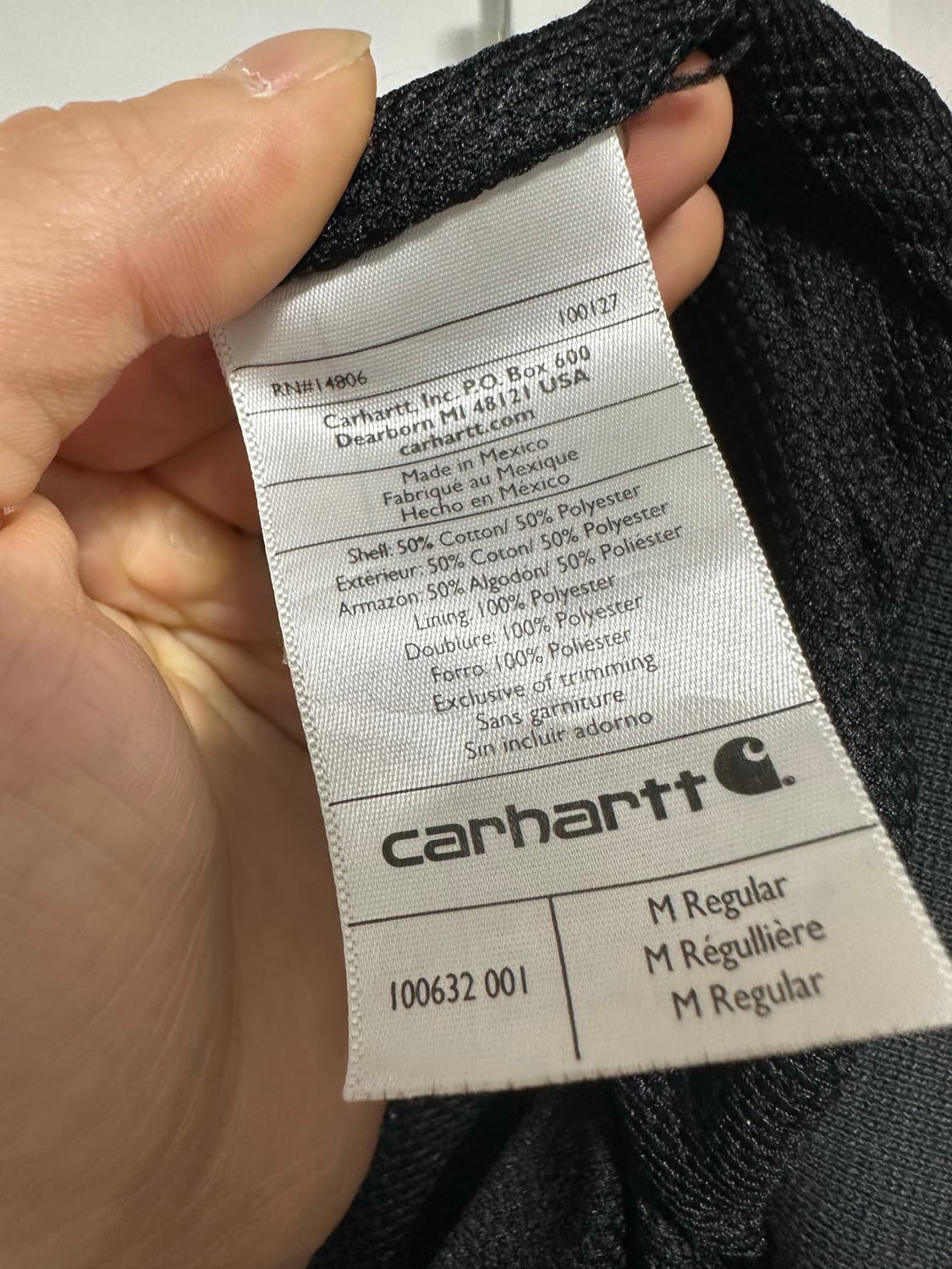 칼하트 써멀 후드집업 상품이미지4