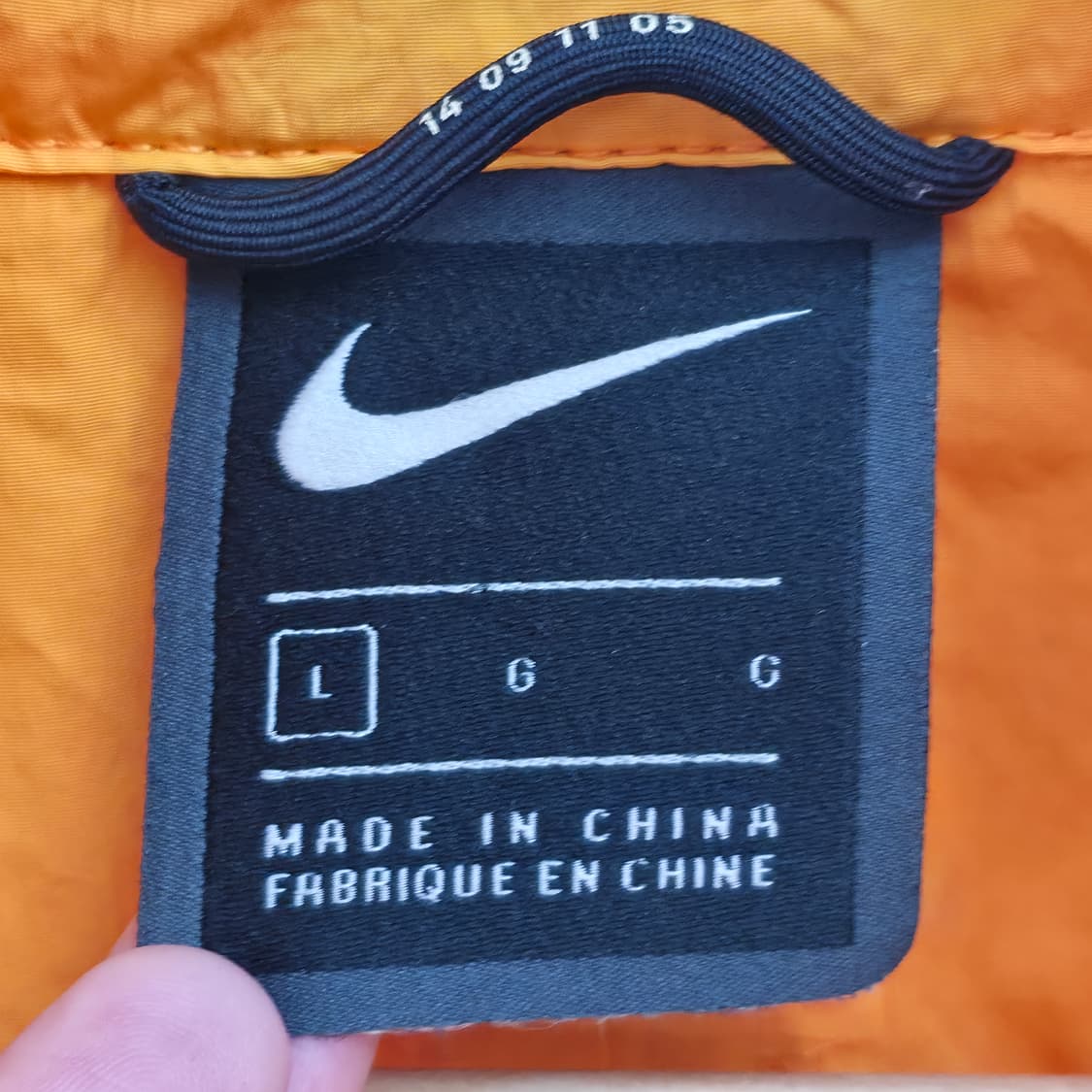 [L] 나이키 오렌지 바람막이 상품이미지5
