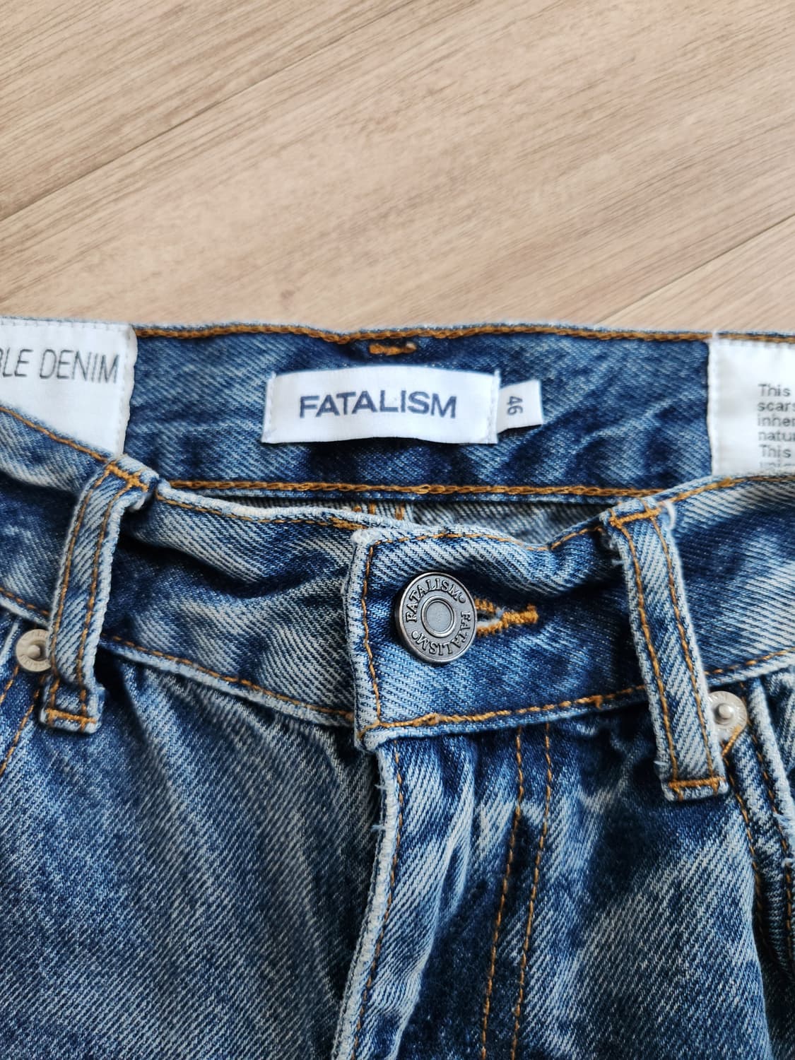 페이탈리즘 데님 청바지 상품이미지5