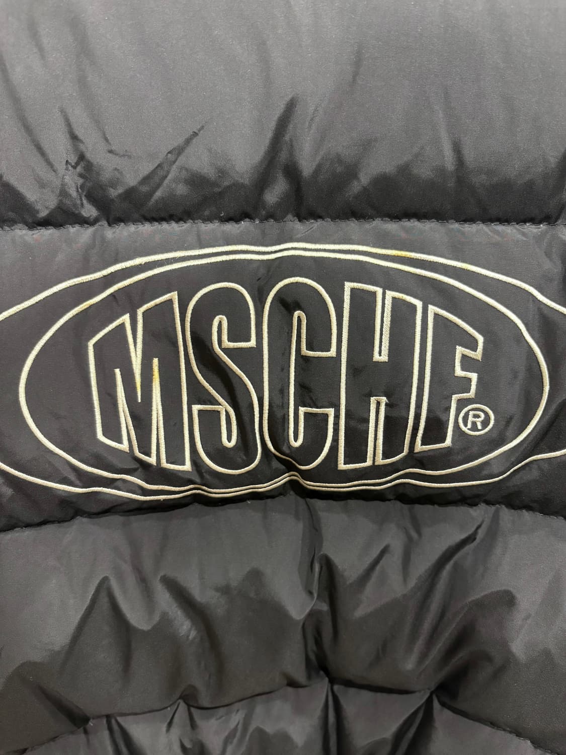 미스치프 백로고 숏패딩 자켓 상품이미지5