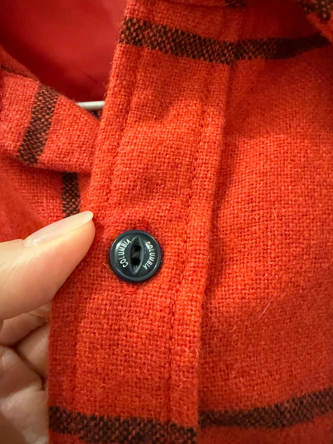 columbia 레드체크셔츠 xl 상품이미지5