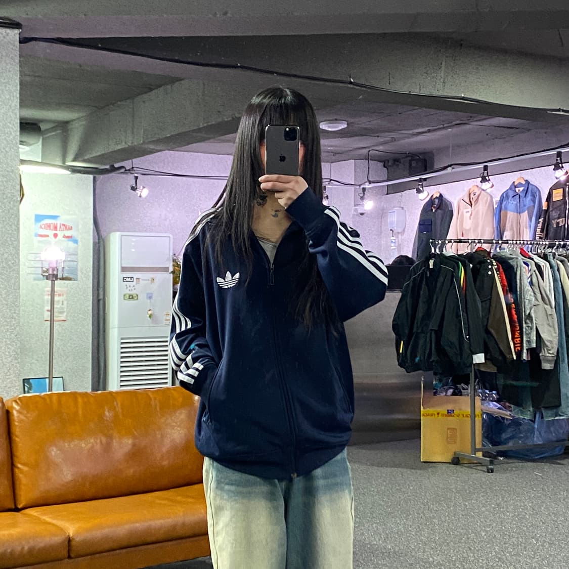 아디다스 오리지날 파이어버드 네이비 트랙탑져지  B4380 상품이미지1