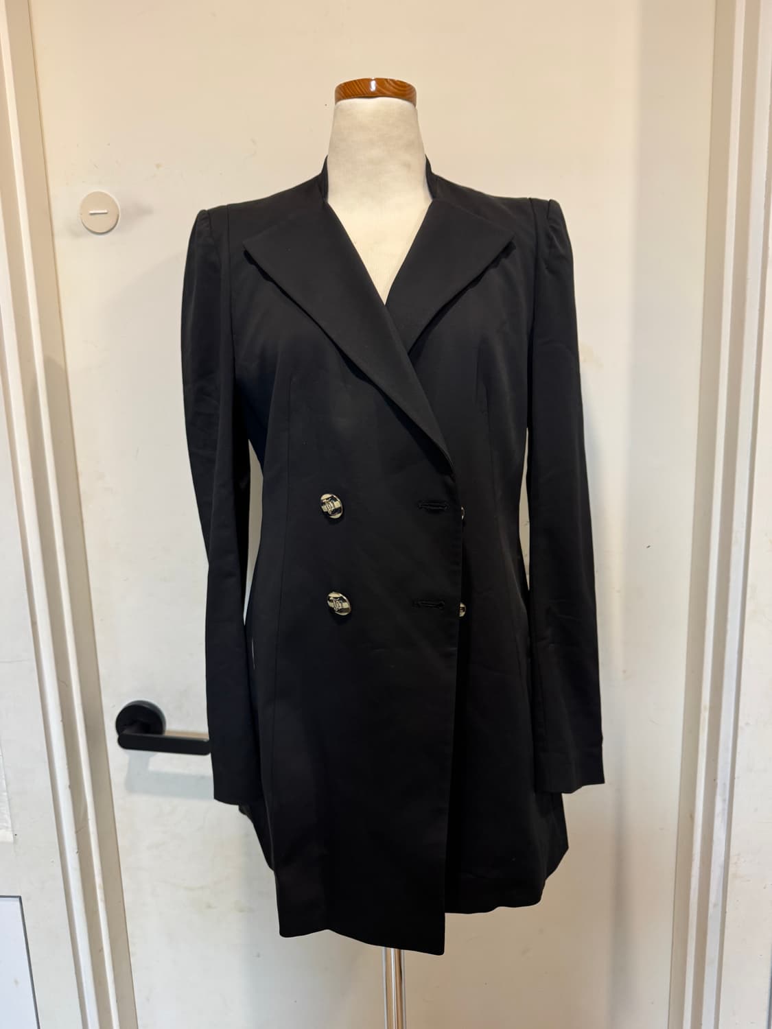 타임 블랙 더블 자켓 상품이미지1