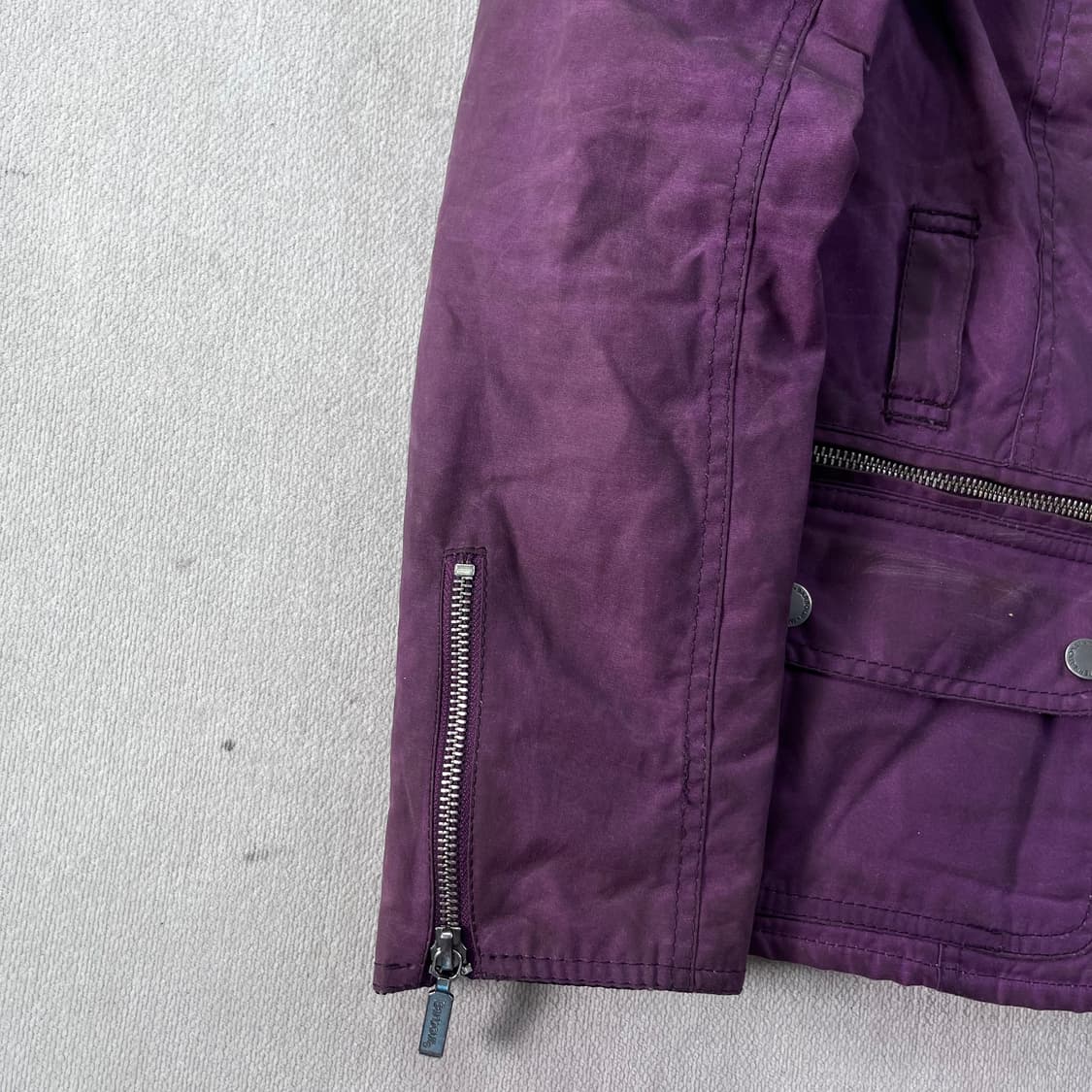 W 100 바버 인터네셔널 파이어블레이드 왁스 자켓 상품이미지5