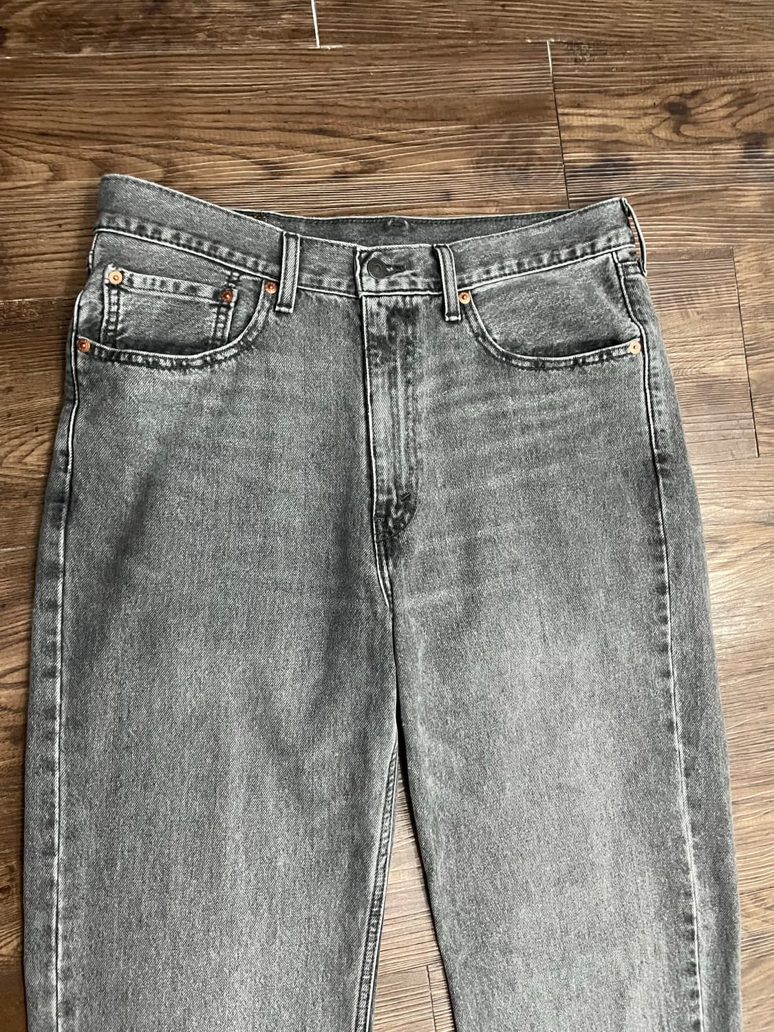 리바이스 565 97 흑청 데님 팬츠 상품이미지2