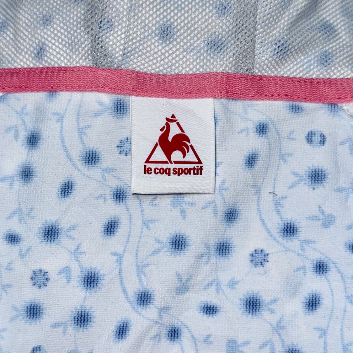 [Le Coq Sportif] 르꼬끄 플라워 그래픽 윈드브레이커 후드 집 상품이미지9
