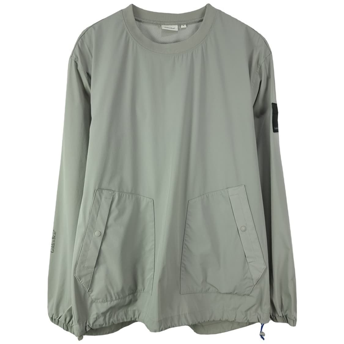 [골든베어] 루즈핏 바람막이 웜업 자켓 그레이 M18010 상품이미지2