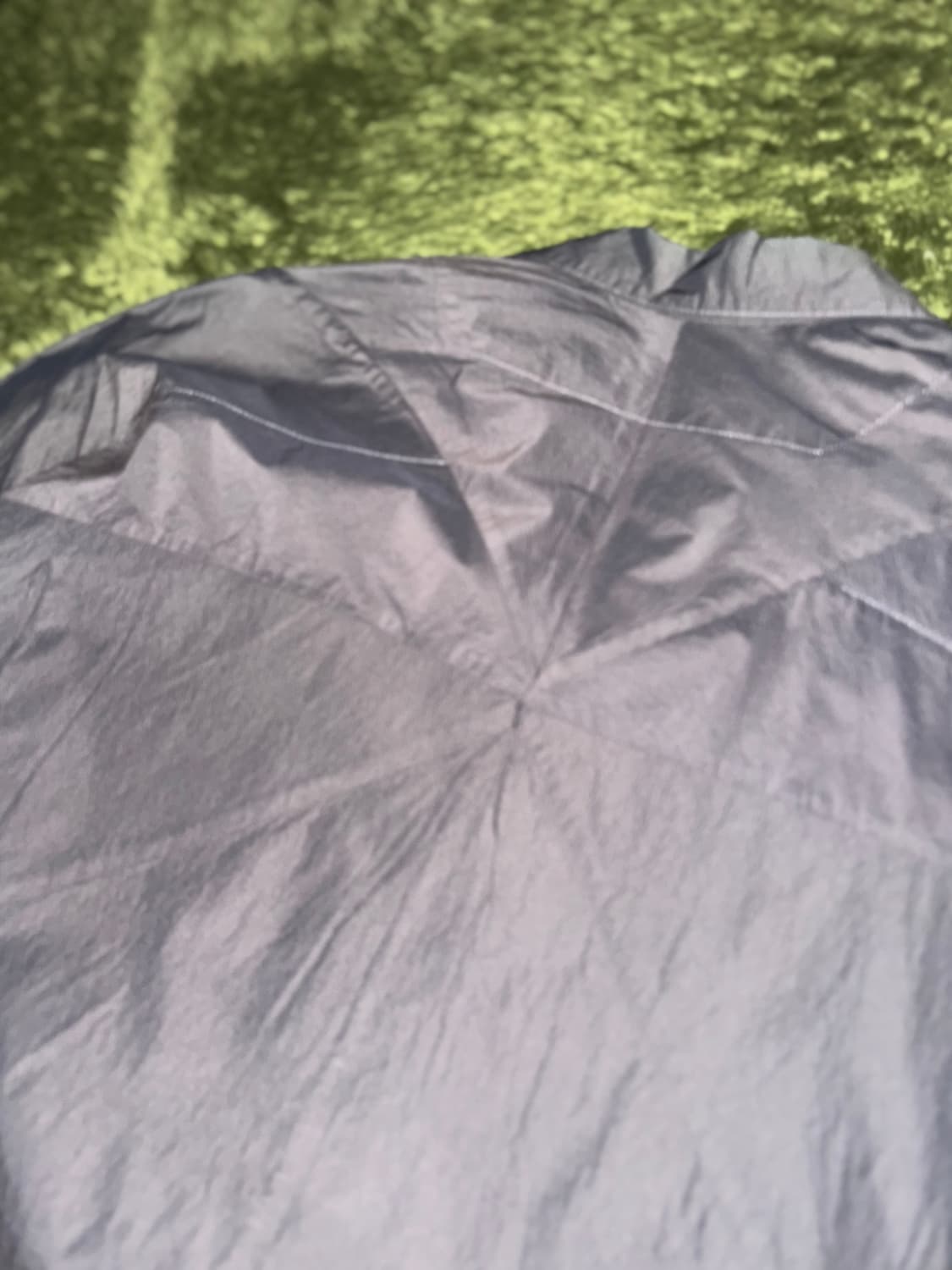 [XL] 코스트퍼킬로 게더드 나일론 다트 디테일 셔츠 챠콜 상품이미지9