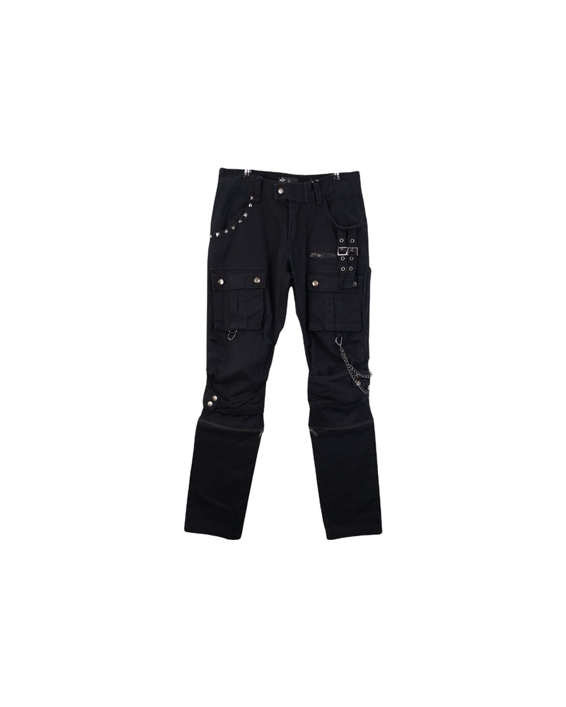 Jpn Black Y2k detail pants 상품이미지5