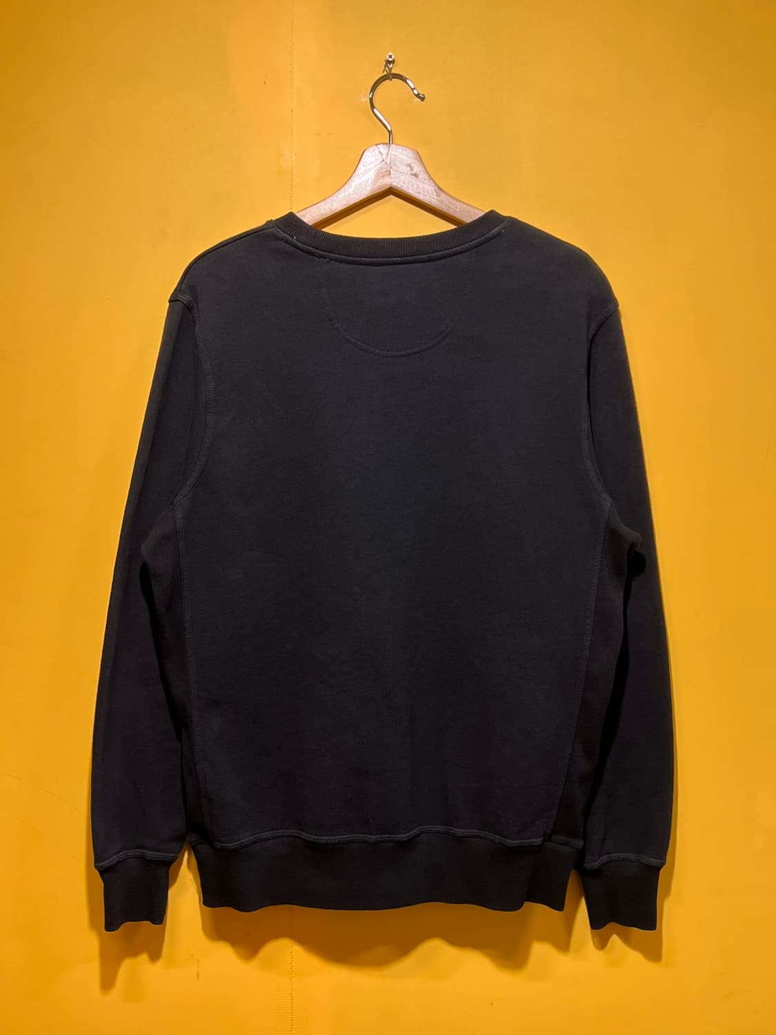 10s [M] 러셀 프리미엄 플리스 맨투맨 블랙 상품이미지7