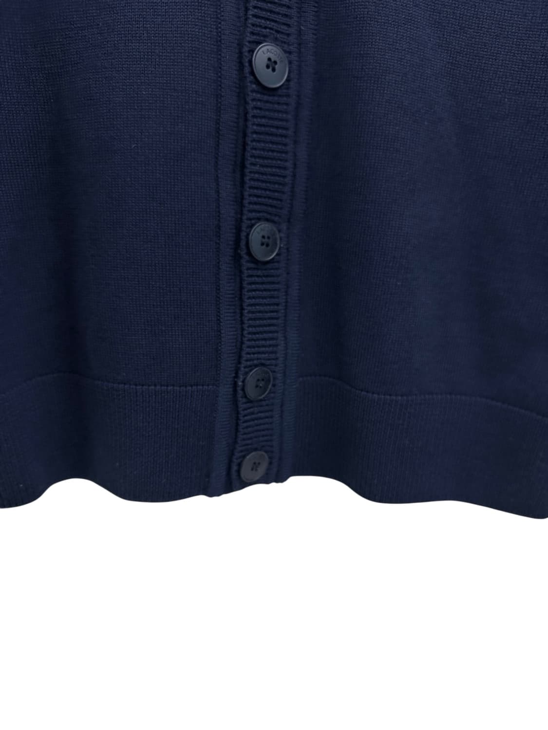 라코스테 울 가디건 네이비 (S) 상품이미지6