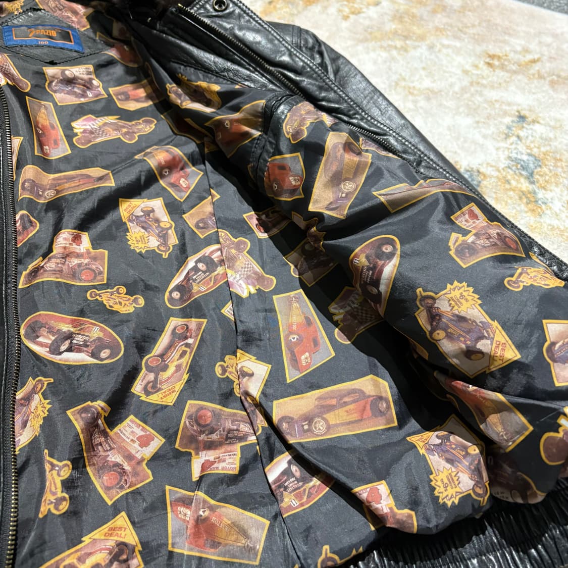 빈티지 양가죽 무스탕 레더자켓 상품이미지3