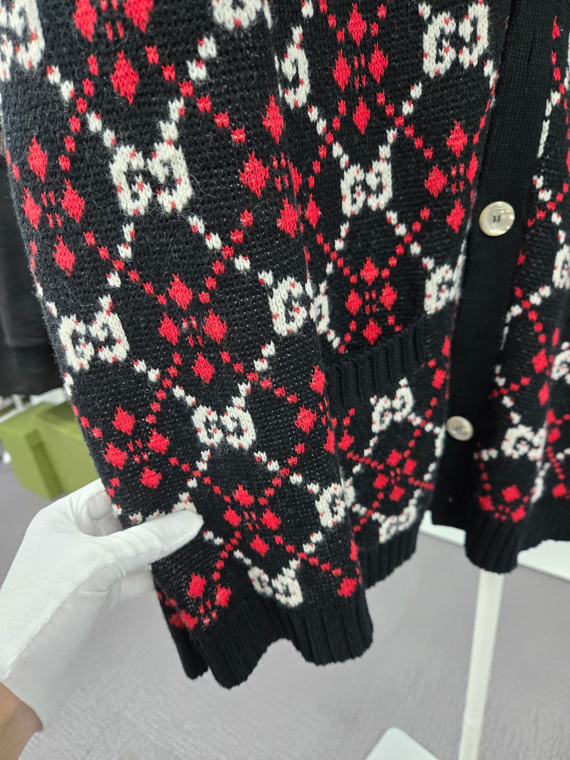 [특가][정품]구찌 시그니처 가디건 상품이미지3