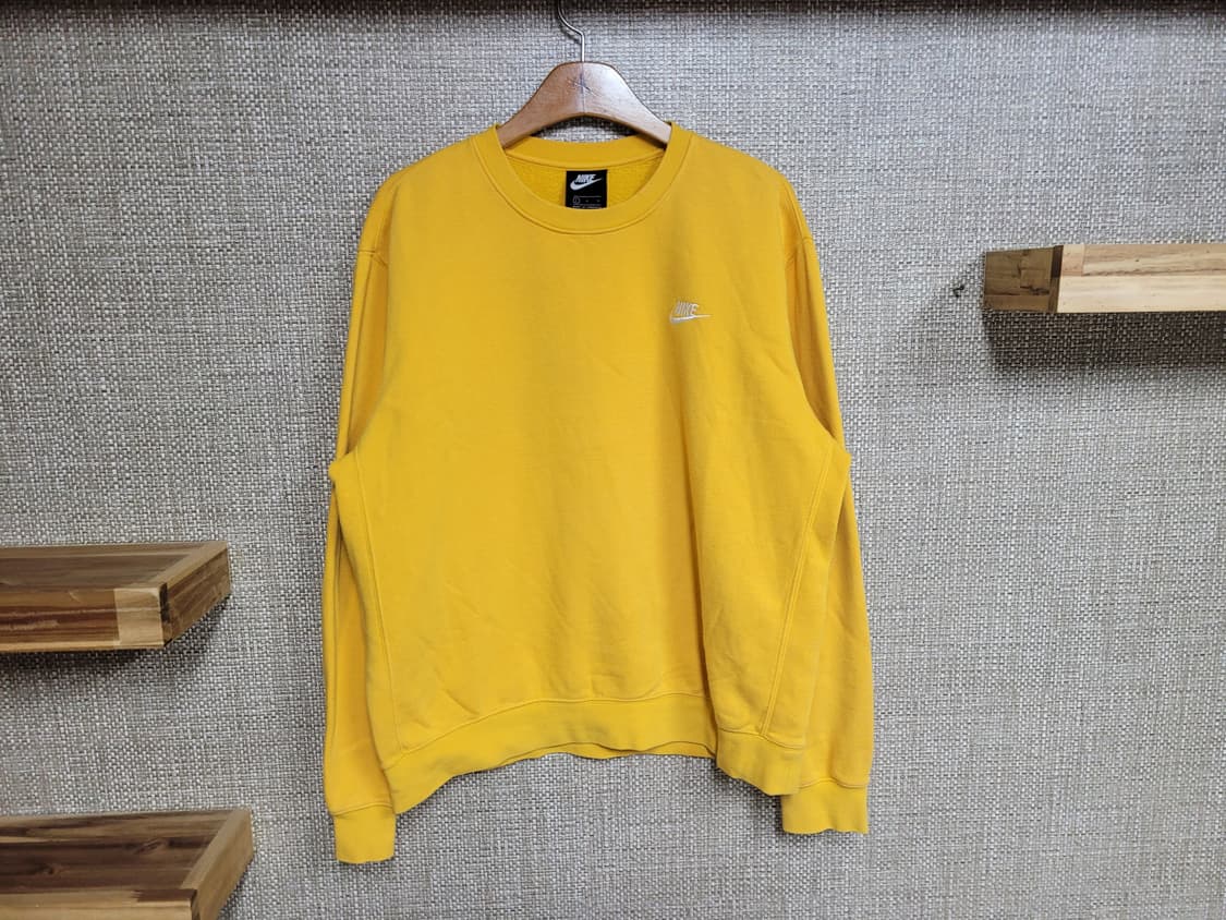 L 110사이즈 나이키 기모 맨투맨 빅사이즈 오버핏 올드스쿨 힙합  상품이미지1