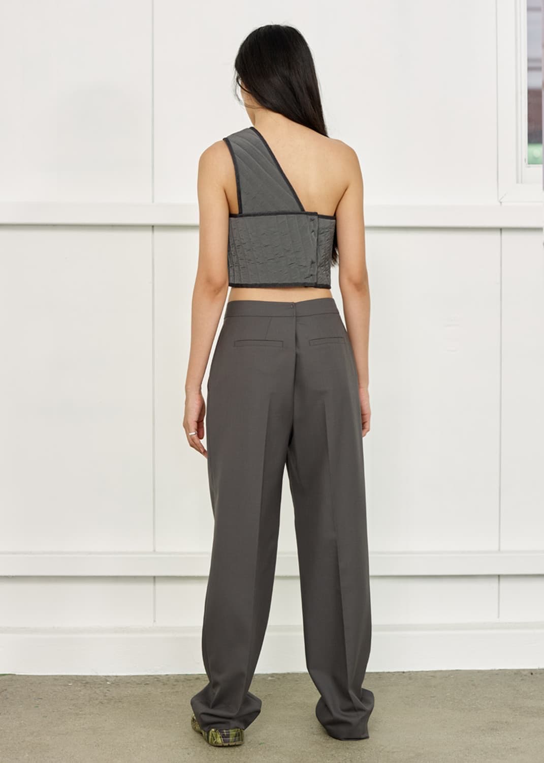 에스이오 원숄더 퀼팅탑 상품이미지3