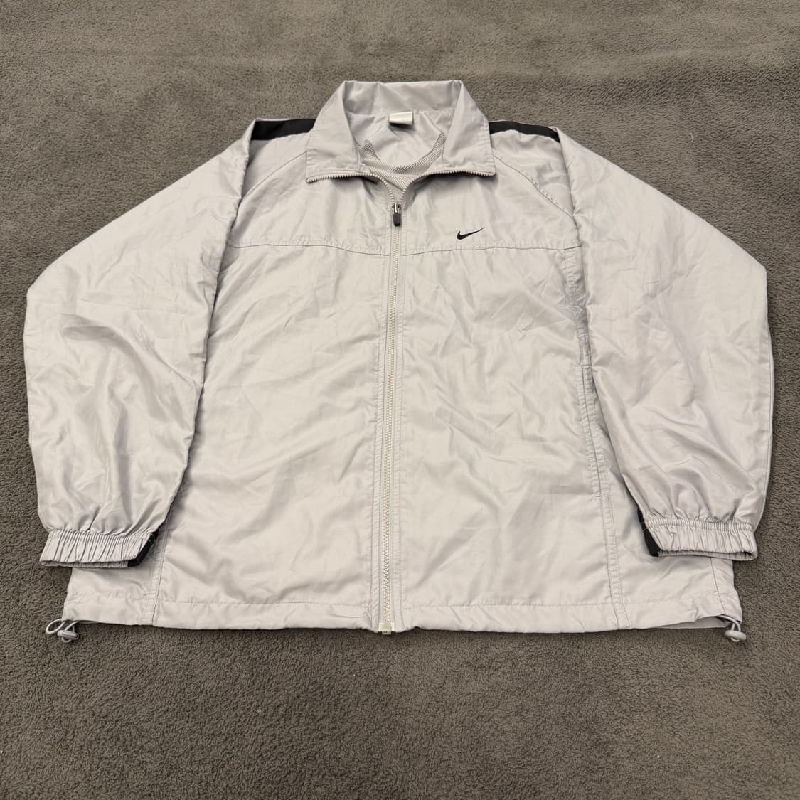 [ 정품/L ] 00s 나이키 스우시 올드스쿨 바람막이 자켓 상품이미지3