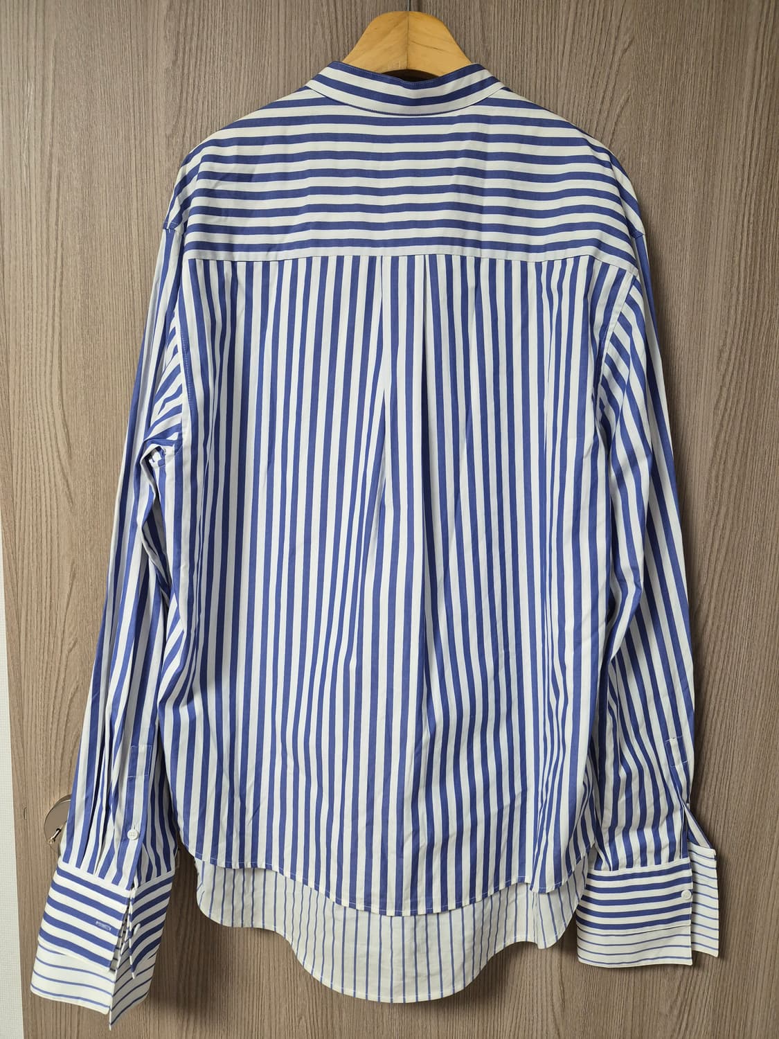 솔리드옴므 스트라이프 레이어드셔츠 48 상품이미지2