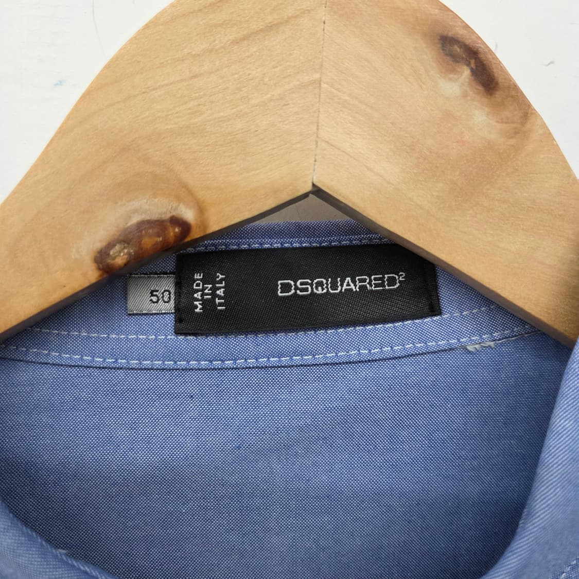 DSQUARED2 블루 셔츠 남L 상품이미지4