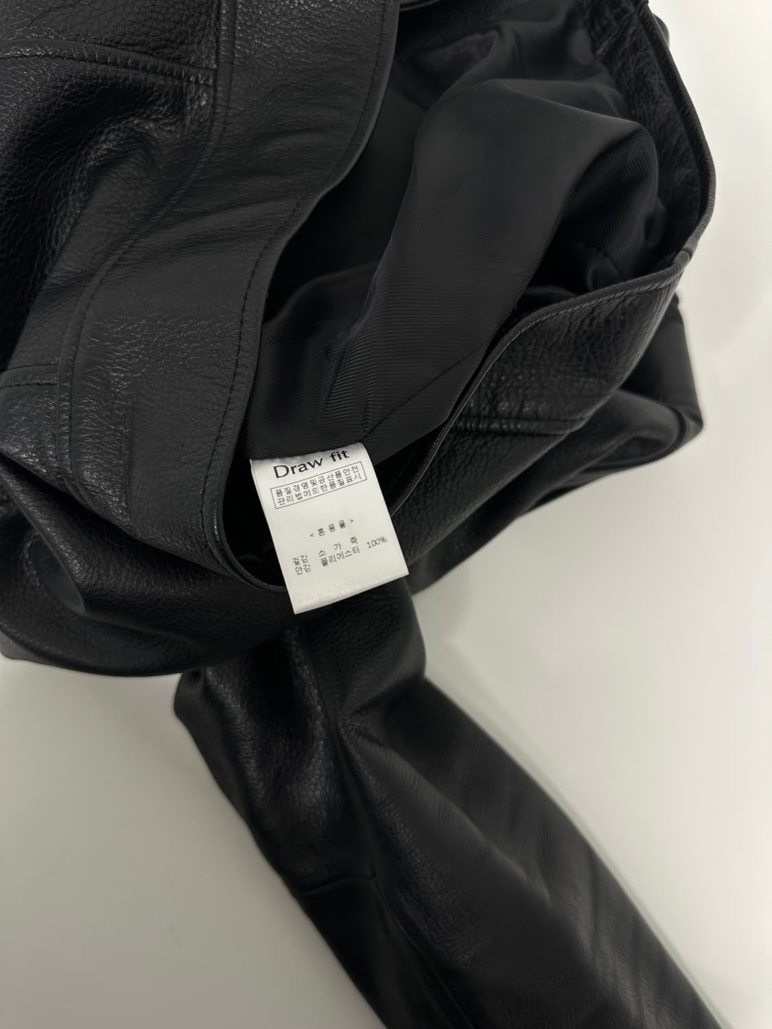 소가죽 레더 자켓  상품이미지5