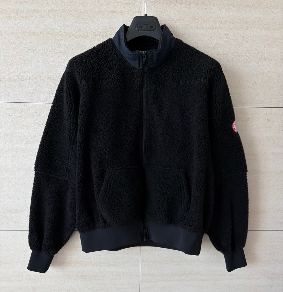 19SS 카브엠트 C.E PANEL FLEECE ZIP UP 상품이미지1