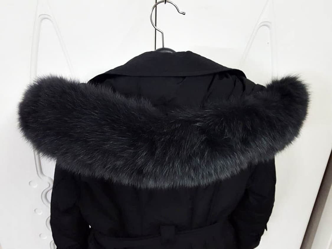 잇미샤 폭스퍼 트리밍 롱 구스다운 패딩 상품이미지5