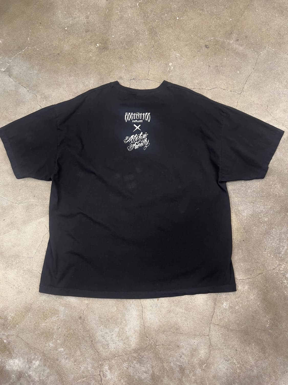 tatto T-shirts Black 3XL 상품이미지3