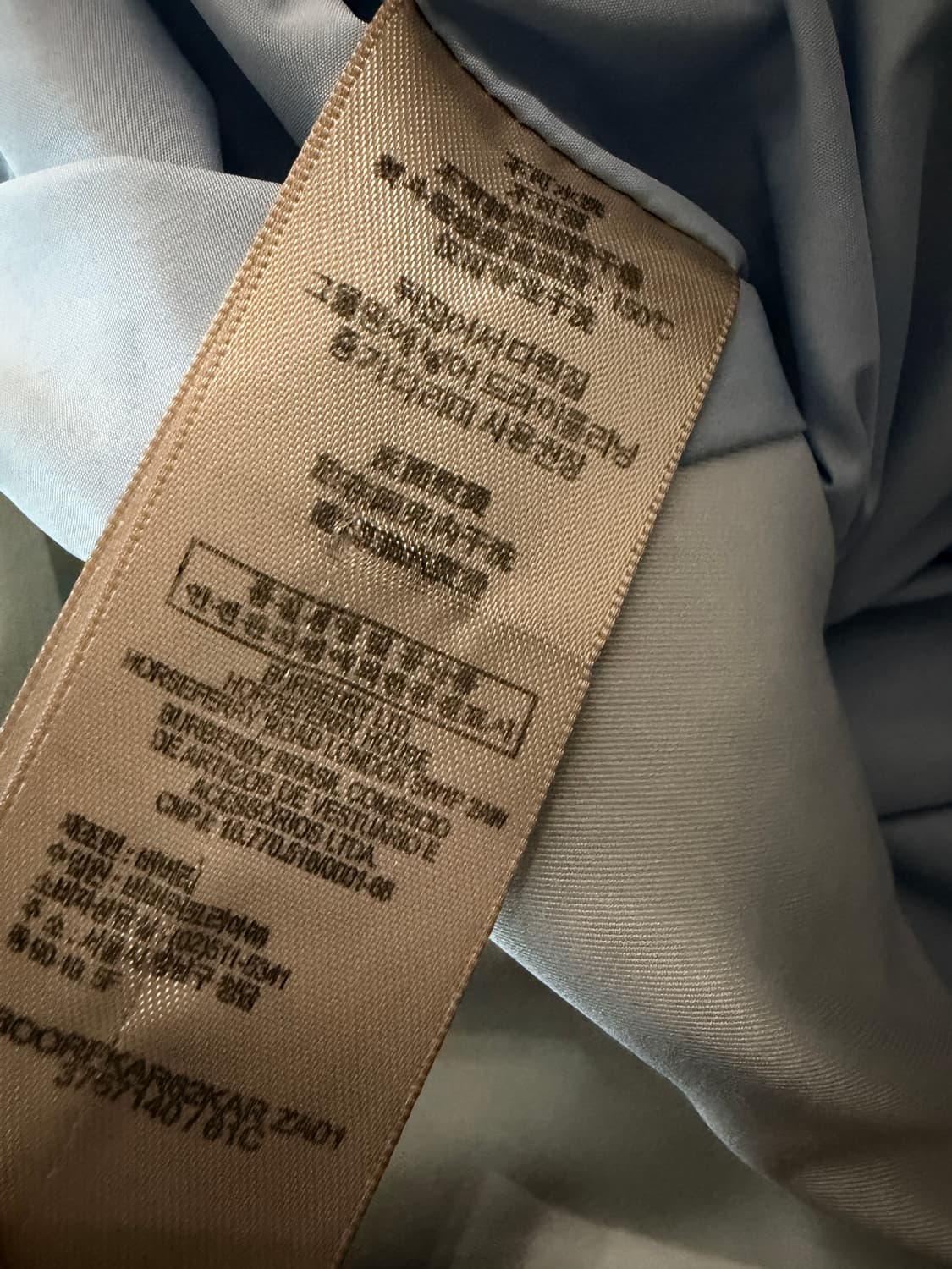 버버리 컬렉션라인 그라데이션 트렌치코트 상품이미지9