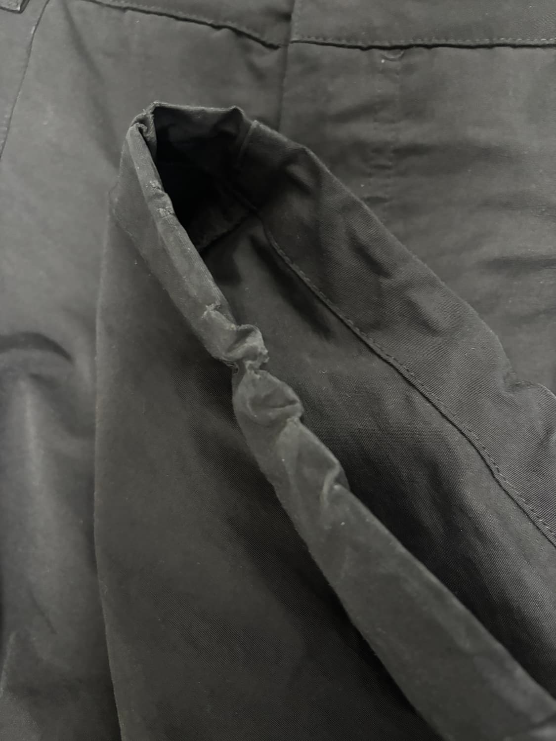 산산기어 어파인 커브 팬츠 A 블랙 1사이즈 상품이미지5