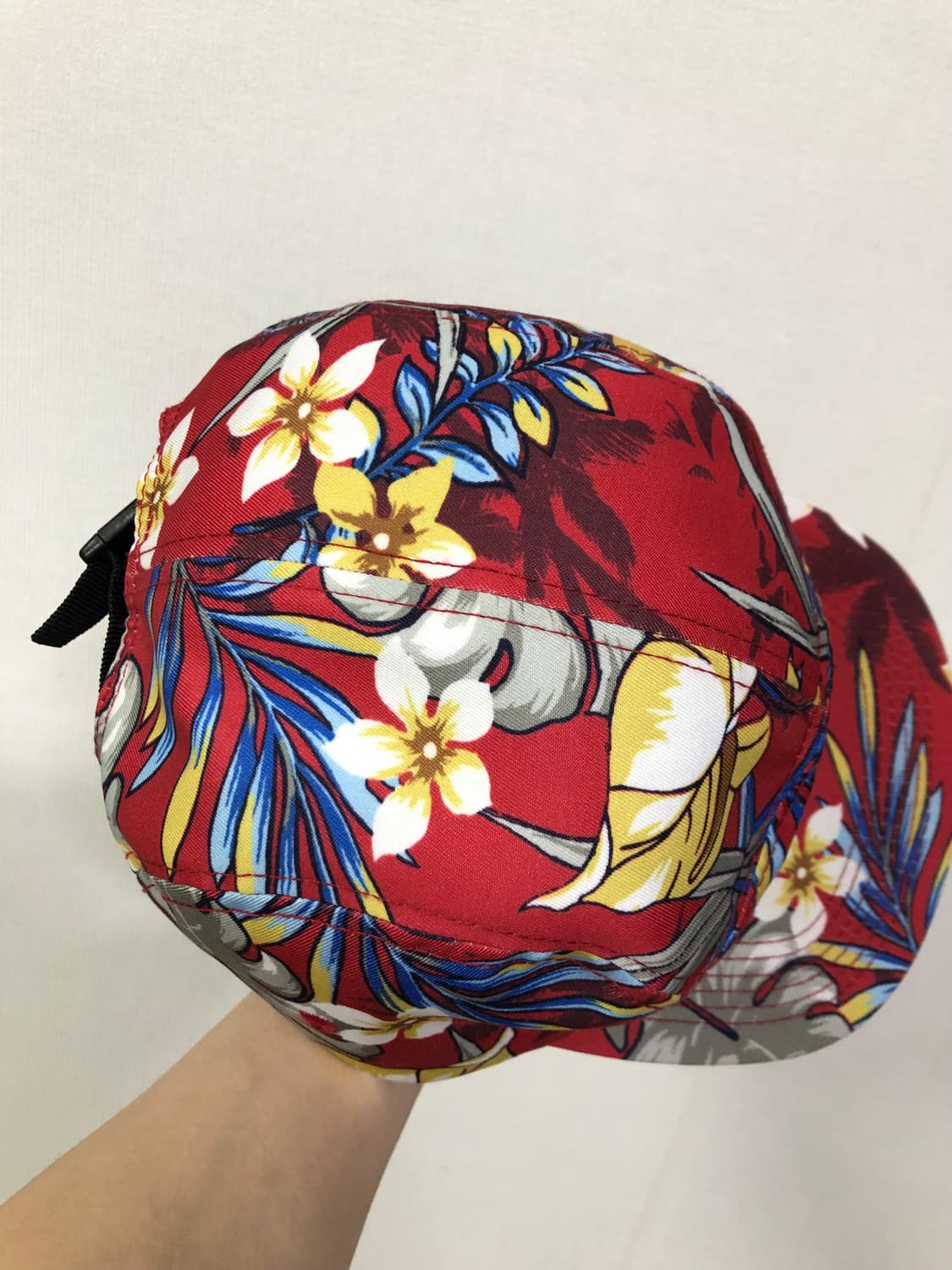 스투시 플로럴 하와이안 5패널 캠프캡 볼캡 모자 _ 레드 상품이미지7