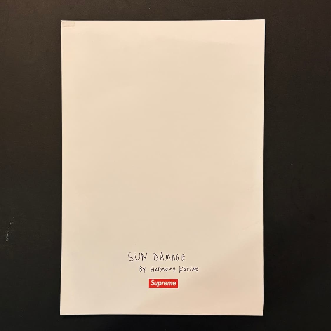 Supreme 슈프림 포스터 정품 (액자포함) 상품이미지10